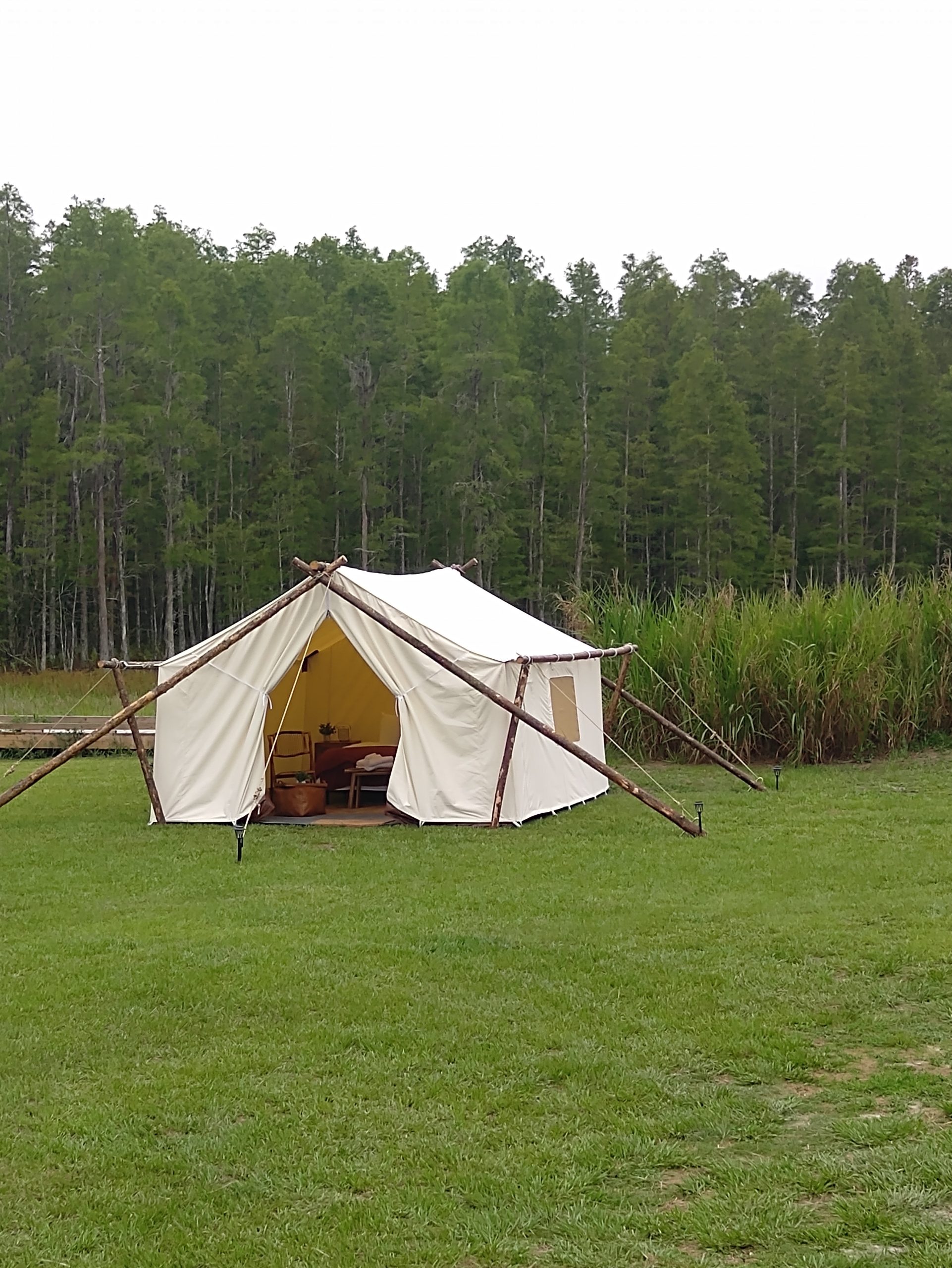 Glamping sites available west of Belle Fourche just off Hwy. 34.